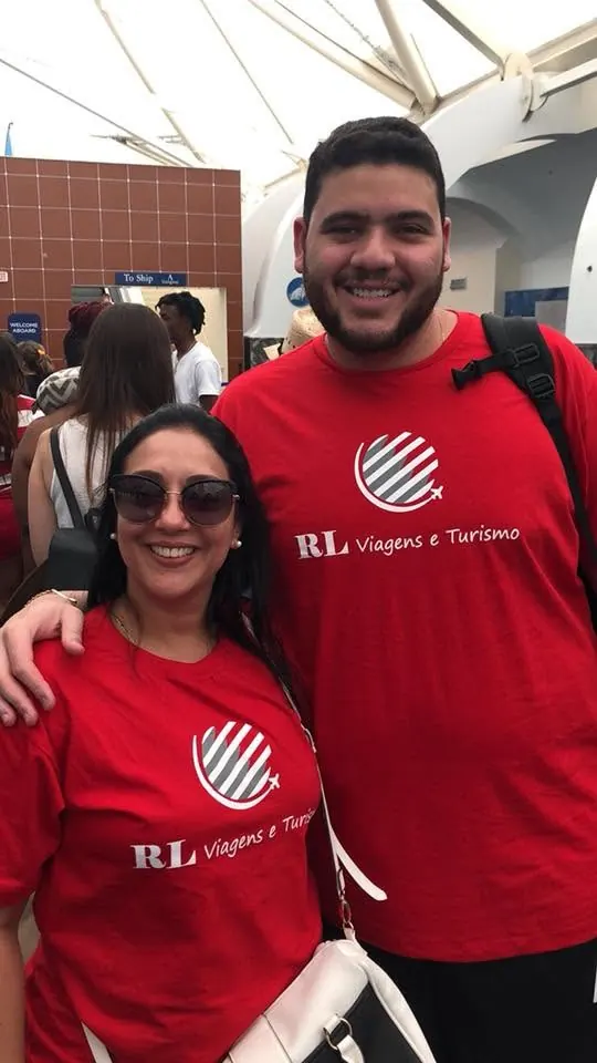 Memória de viagem organizada com a RL