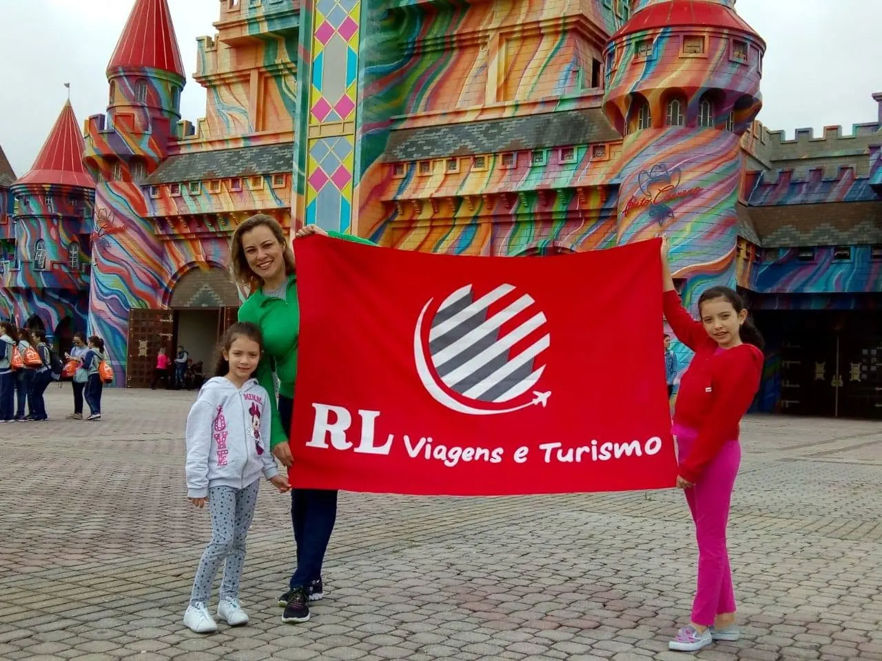 Paisagem de destino turístico